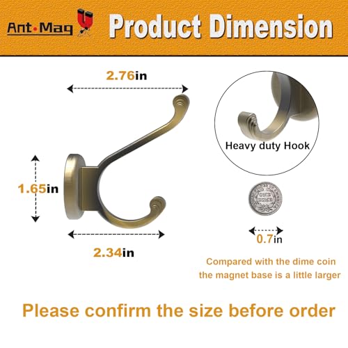 Magnetic Hooks Heavy Duty 140LBS (4 Count)