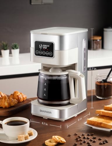 10 Cup Programmable Coffee Maker (Beige)