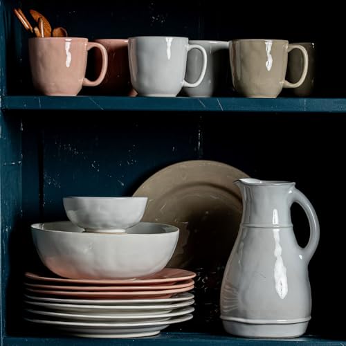 Puro Place Settings (4pc w/Mug / Whitewash)