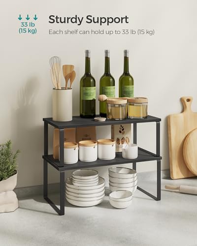 Cabinet Organizer Shelf (2 Count)