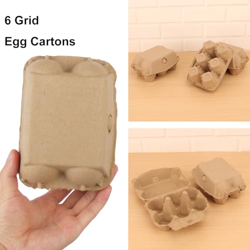 50 Pack Egg Baskets (50 Pack Half Dozen)