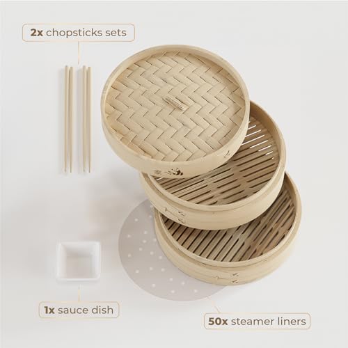 Bamboo Steamer Basket