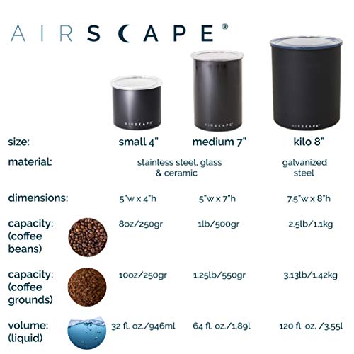 Planetary Design Stainless Steel Coffee Canister