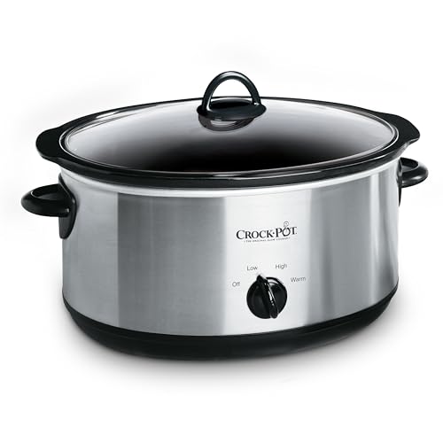 7 Quart Manual Slow Cooker (7-Quart / Stainless Steel)