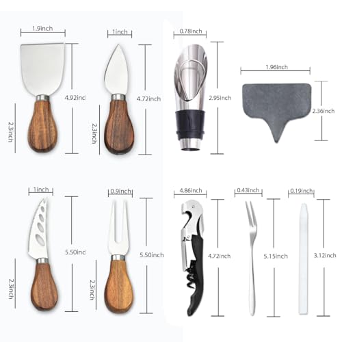 14 Piece Cheese Knife Set (14 piece cheese knife set)
