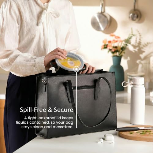 French Onion Soup Crocks with Lids & Handles (Black)