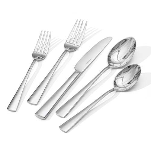 18 10 Flatware set for 1 (Silver / 5-Piece)