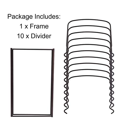 10+ Bakeware Organizer Rack for Kitchen Bakeware (Brown / Bakeware Organizer)
