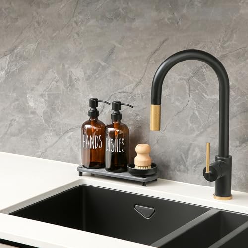 Soap Dispenser Set Comes with Stainless Steel Pumps