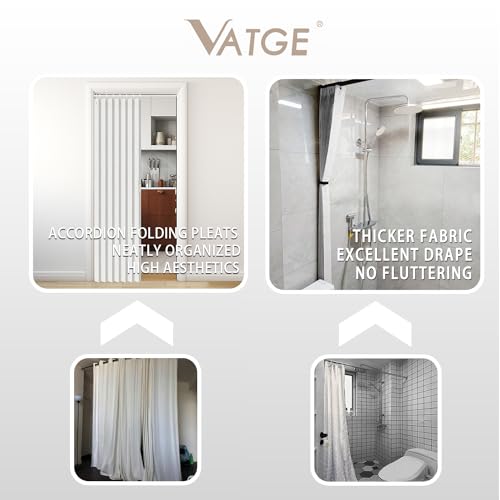 Door Curtains for Doorways (Stone White / 52"W x 78"L (Pack of 1))
