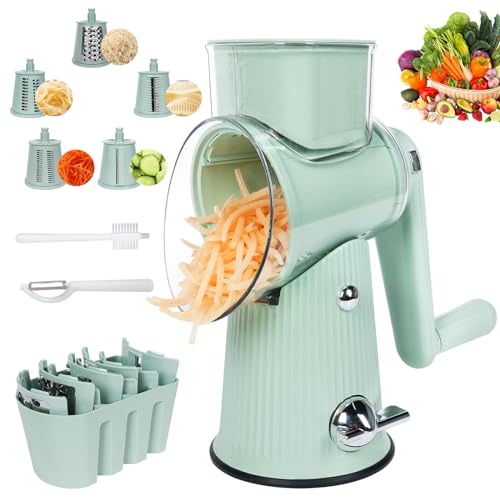 Rotary Cheese Grater (Green)
