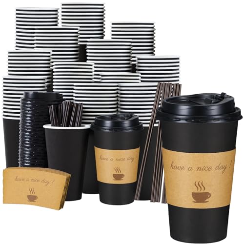 16 oz Coffee Cups 50 Pack (16oz-50p)