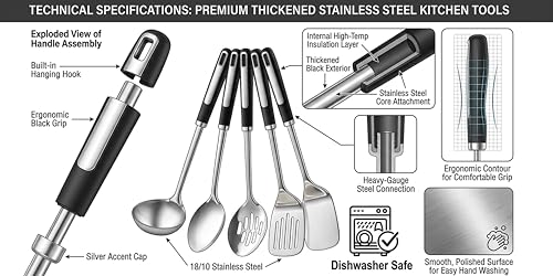 Stainless Steel Spatula Set (Stainless Steel Spatula)