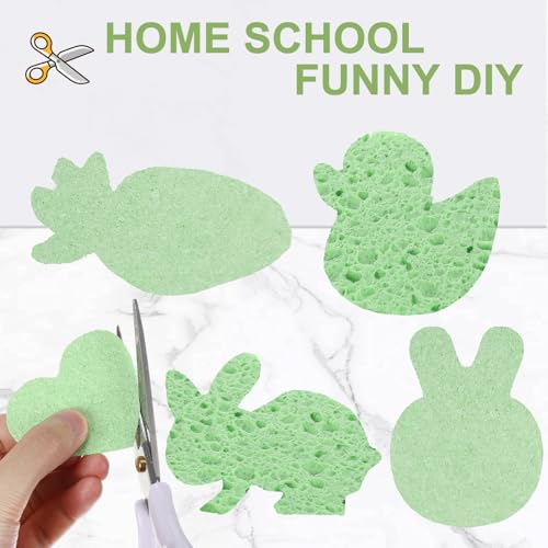 100 Pcs Sponges Bulk Sponges Kitchen Compressed Sponge (100 Count)