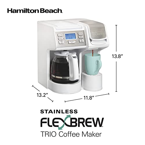 FlexBrew Trio 2 (White, Fast Brewing, Removable Reservoir)