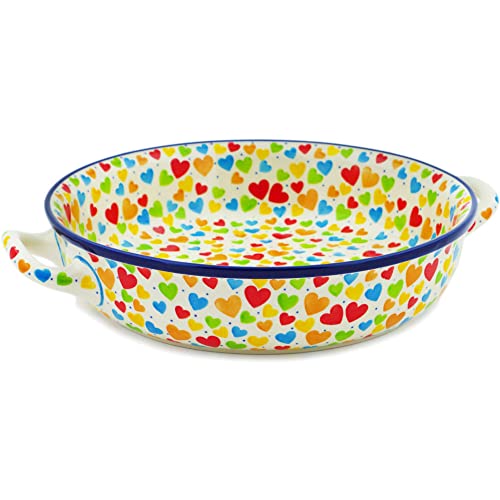 Round Baker with Handles 10 (In Love With Love)