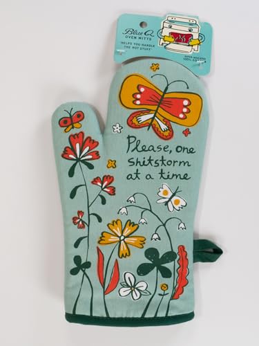 Oven Mitts Cute Kitchen Accessories & Kitchen Gifts (Please, One Storm at a Time)