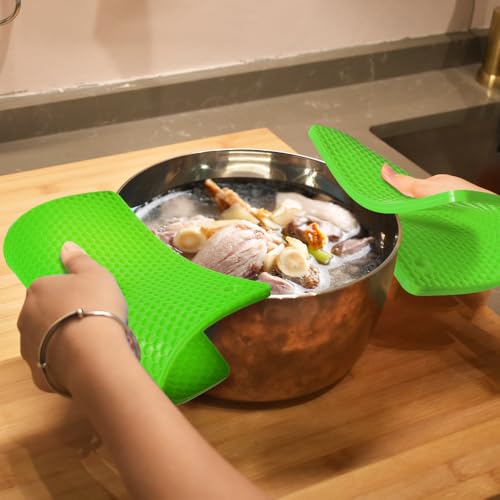 Silicone Square Trivets Mat (Green)