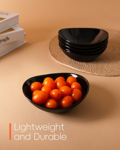 12 OZ Ice Cream Bowl Set of 6 (Black / 12 OZ - Ice Cream Bowls)