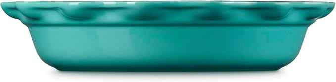 Le Creuset Stoneware 9" Heritage Pie Dish, Riviera