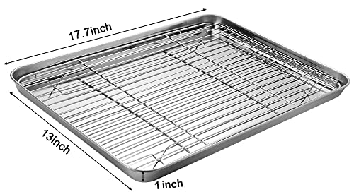Baking Sheet with Cooling Rack (6 Count)