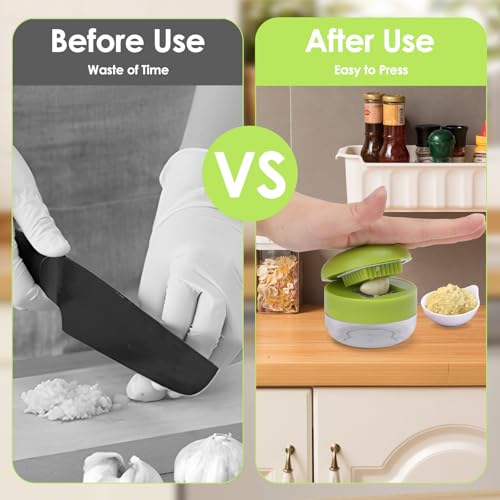 2Pcs Garlic Presses (2 Count)