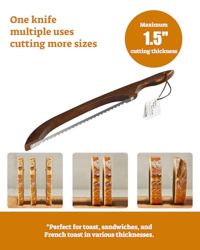 16.5" Bread Slicer (Dark Brown)