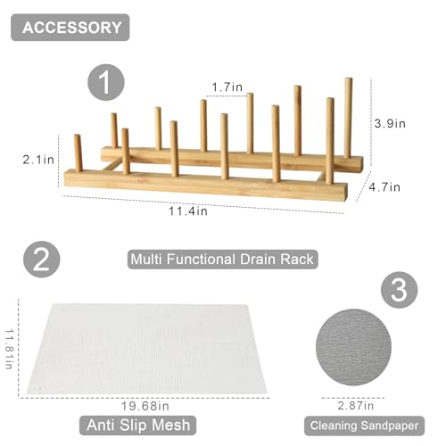 Large Stone Dish Drying Mat for Kitchen Counter