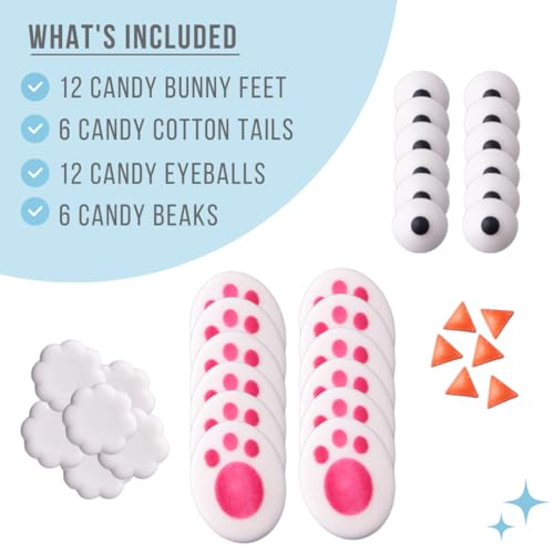 Easter Dextose Candy Shapes (Easter Dextrose)