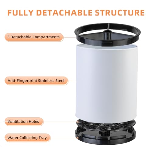 Kitchen Utensil Holder (Large & Medium / white)