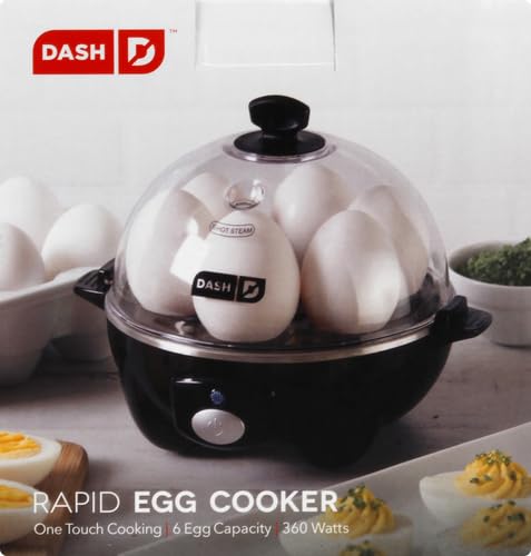 Rapid Egg Cooker (6 Eggs / Black)