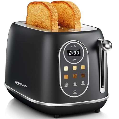 Smart Touch Screen Toaster 2 Slice (Extra Wide Slot / Black)