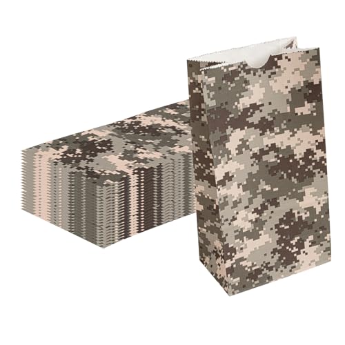 Camouflage Paper Bag (4 lb / Camouflage)