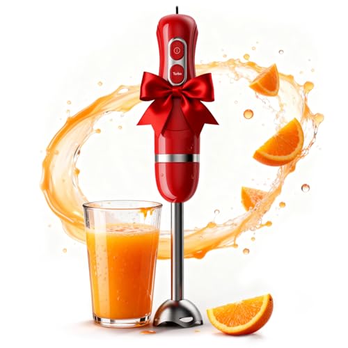 Immersion Blender Corded 400W (Christmas Red / single)