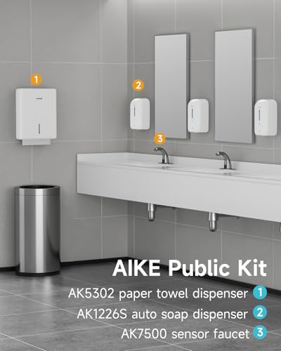 Liquid Automatic Soap Dispenser (White)