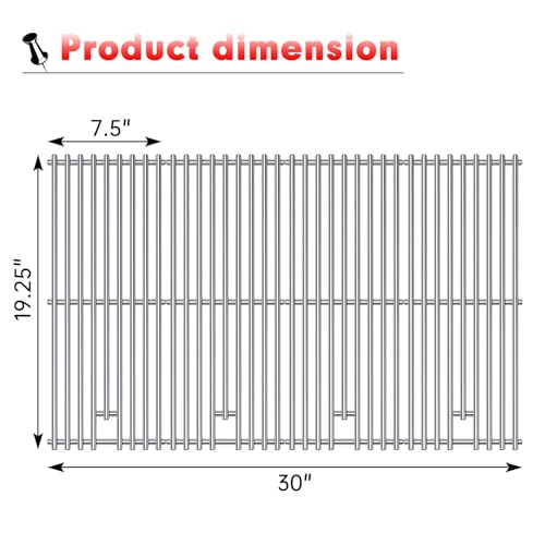 9MM 16517 Grill Grates Replacement for Bull Grill Replacement Parts