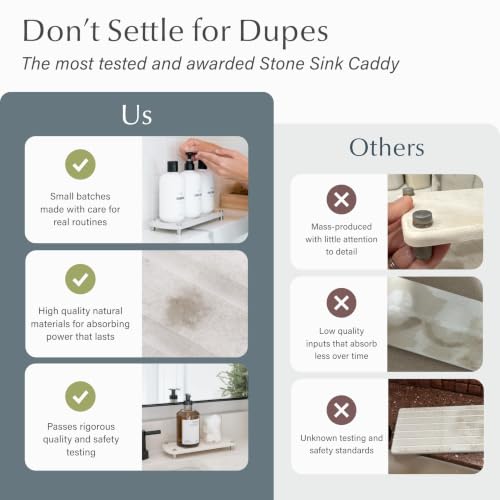 Home Stone Kitchen Sink Caddy
