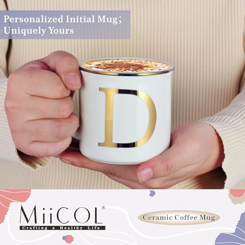 Ceramic Coffee Mug 16 oz (Letter D Mug)