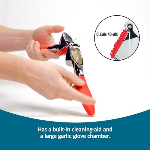 Garlic Press Effortless Garlic Crusher with Built