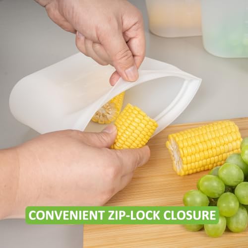 Reusable Storage Bag (Translucent | M+S+XS | 12 Pack)