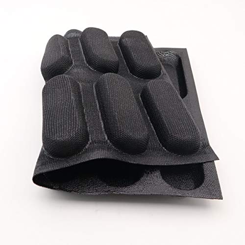 Silicone Hot Dog Bread Forms Mini Baby Sandwich Baking Molds Food grade Perforated Eclair Sheets for Home Oven