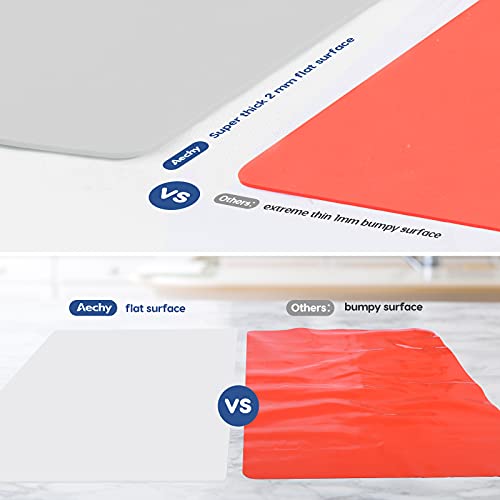 Extra Large Silicone Mat 35.3"x23.5"x0.08" (Translucent / 36"L x 24"W)