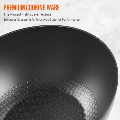 Carbon Steel Wok Pan (9.5" / 2 PCS SET)