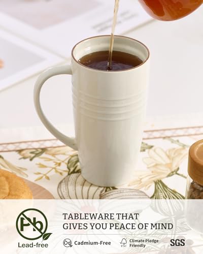 Jupiter Large Coffee Mug (Jupiter-Vanilla White / 1pc)