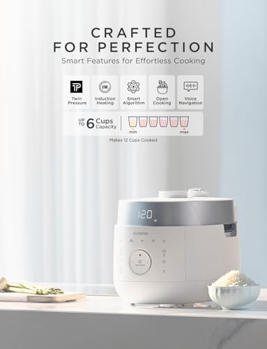 Twin Pressure Induction Rice Cooker (6 Cup)