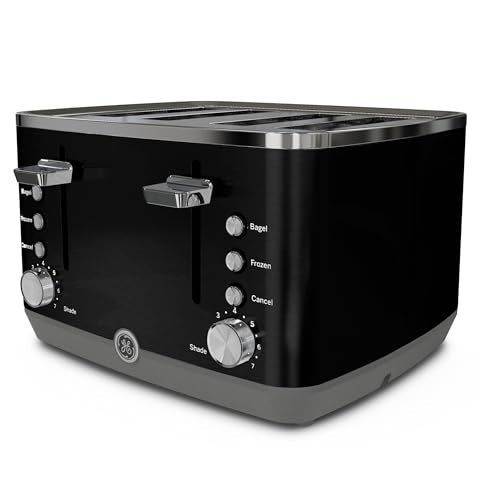 4 Slice Toaster (4-Slice / Black)
