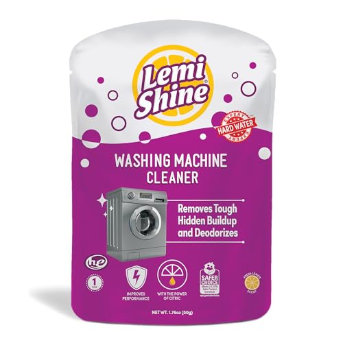 Natural Washing Machine Cleaner and Deodorizer (1.8 Ounce (Pack of 1))
