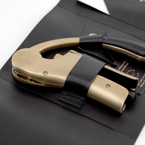 L’Atelier du Vin Oeno Motion Gold Nomad Lever Corkscrew Gift Set (Oeno Motion Black and Gold Nomad)