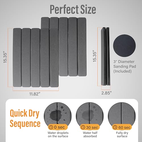 Large Foldable Stone Dish Drying Mat