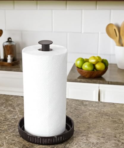 Paper Towel Holder Countertop (Classic Black)